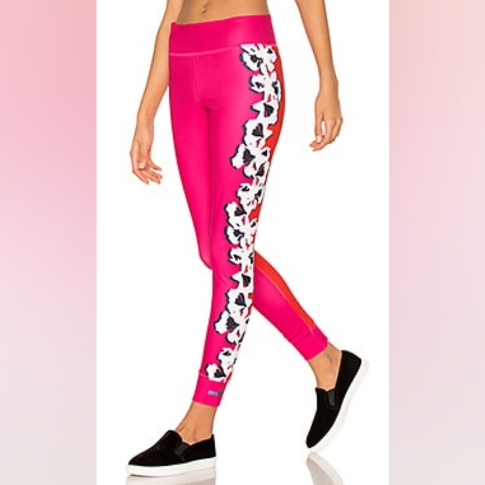 Adidas x Stella McCartney Girl's Yoga Flower Tight